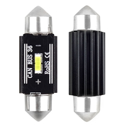 AMiO LED žiarovky CANBUS 1860 1SMD UltraBright Festoon C5W C10W C3W 36mm White 12V/24V (02442)