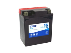 Motobatéria EXIDE BIKE Maintenance Free 6Ah, 12V, YTX7L-BS (E5008)