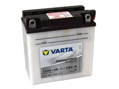 Motobatéria VARTA 12N9-4B-1 / YB9-B, 9Ah, 12V (E4201)