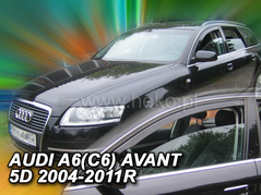 Deflektory na Audi A6 C6, 4/5-dverová, 2004-2011 (predné) (10216)