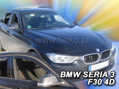 Deflektory na BMW 3 (F30), 4-dverová, 2012-2019 (predné) (11149)