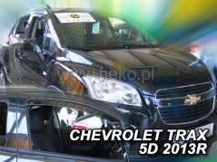 Deflektory na Chevrolet Trax, 5-dverová, r.v.: 2013 - (10543)