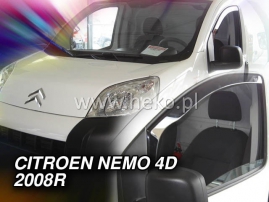 Deflektory na Citroen Nemo, 4/5-dverová, r.v.: 2008 - (15160)