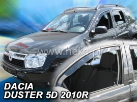 Deflektory na Dacia Duster, 5-dverová, r.v.: 2010 - 2018 (13107)