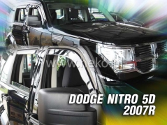 Deflektory na Dodge Nitro, 5-dverová, r.v.: 2007 - (13404)