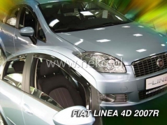 Deflektory na Fiat Linea, 4-dverová, r.v.: 2007 - (15153)