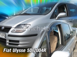 Deflektory na Fiat Ulysse, 5-dverová, r.v.: 2003 - 2007 (15157)