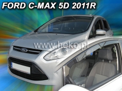 Deflektory na Ford C-Max, 5-dverová, r.v.: 2011 - (15291)