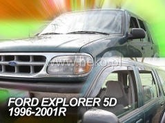 Deflektory na Ford Explorer II, 5-dverová, r.v.: 1996 - 2001 (15271)