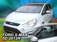 Deflektory na Ford S-Max, 5-dverová, r.v.: 2010 - (15297)