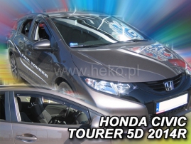 Deflektory na Honda Civic Tourer, 5-dverová, r.v.: 2012 - 2016 (17162)