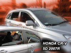 Deflektory na Honda CR-V III, 5-dverová, r.v.: 2007 - 2012 (17141)