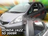 Deflektory na Honda Jazz III, 5-dverová (+zadné), r.v.: 2009-2014 (17150)