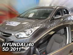 Deflektory na Hyundai i40 combi, 5-dverová, r.v.: 2011 - (17267)