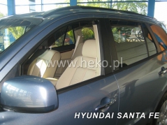 Deflektory na Hyundai Santa Fe, 5-dverová, r.v.: 2000 - 2006 (17224)