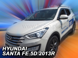 Deflektory na Hyundai Santa Fe 2012-2018 (+zadné) (17280)