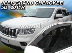 Deflektory na Jeep Grand Cherokee, 5-dverová, r.v.: 2011 - (19122)