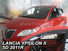 Deflektory na Lancia Ypsilon II, 5-dverová, r.v.: 2011 - (21214)