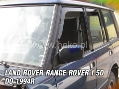 Deflektory na Land Rover Range Rover, 3/5-dverová, r.v.: - 1994 (27234)