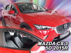 Deflektory na Mazda CX-3, 5-dverová, r.v.: 2015 - (23167)