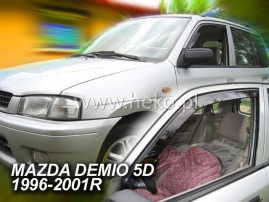 Deflektory na Mazda Demio, 5-dverová, r.v.: 1996 - 2001 (23138)