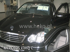 Deflektory na Mercedes Class C W203, 4/5-dverová, r.v.: 2000 - 2007 (23239)