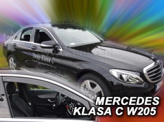 Deflektory na Mercedes Class C W205 sedan, 4-dverová, r.v.: 2014-2021 (23290)