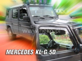 Deflektory na Mercedes Class G W463, 5-dverová, r.v.: 1990-2018 (23273)