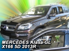 Deflektory na Mercedes Class GL X166, 5-dverová, r.v.: 2013 - (23283)