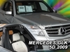 Deflektory na Mercedes Class GLK X204, 5-dverová, r.v.: 2008 - 2015 (23269)