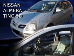 Deflektory na Nissan Almera Tino, 5-dverová, r.v.: 2000 - 2006 (24227)