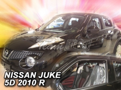 Deflektory na Nissan Juke, 5-dverová, r.v.: 2010-2019 (24276)