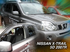 Deflektory na Nissan X-Trail T31, 5-dverová, r.v.: 2007 - 2013 (24267)