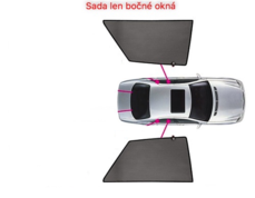 Slnečné clony na okná - VOLVO S40 (1995-2003) - Len na bočné stahovacie sklá (VOL-S40-4-A/18)