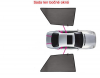 Slnečné clony na okná - FIAT 500L hatchback (2012-) - Len na bočné stahovacie sklá (FIA-500L-5-A/18)
