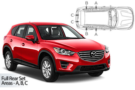 Slnečné clony na okná - MAZDA CX-5 (2012-2017) - Komplet sada (MAZ-CX5-5-A)