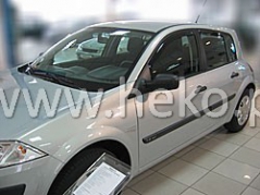 Deflektory na Renault Megane II, 4/5-dverová, r.v.: 2002 - 2008 (27145)