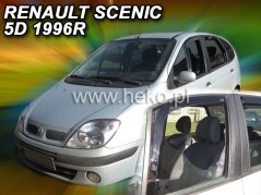 Deflektory na Renault Scenic, 5-dverová, r.v.: 1996 - 2003 (27134)