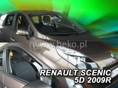 Deflektory na Renault Scenic III, 5-dverová, r.v.: 2009 - 2016 (27179)