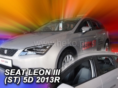 Deflektory na Seat Leon ST, 5-dverová, r.v.: 2014-2020 (28238)