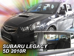 Deflektory na Subaru Legacy BM/BR, 4/5-dverová (+zadné), r.v.: 2009 - (28507)