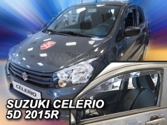 Deflektory na Suzuki Celerio, 5-dverová, r.v.: 2015 - (28646)