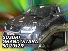 Deflektory na Suzuki Grand Vitara JT, 5-dverová, r.v.: 2005 - (28616)