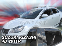 Deflektory na Suzuki Kizashi od 2010 (+zadné) (28642)