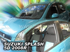 Deflektory na Suzuki Splash 2008-2014 (predné) (28634)