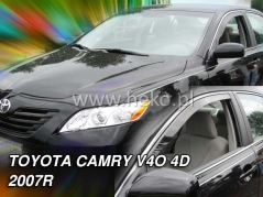 Deflektory na Toyota Camry XV40, 4-dverová, r.v.: 2006 - 2011 (29396)