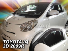 Deflektory na Toyota IQ, 3-dverová, r.v.: 2009 - (29613)