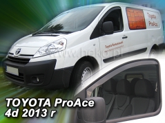 Deflektory na Toyota ProAce, 3-dverová, r.v.: 2013 - 2016 (15149)