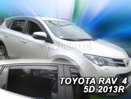 Deflektory na Toyota Rav4 XA40, 5-dverová (+zadné), r.v.: 2012 - 2018 (29632)