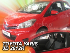 Deflektory na Toyota Yaris, 3-dverová, r.v.: 2011-2020 (29627)